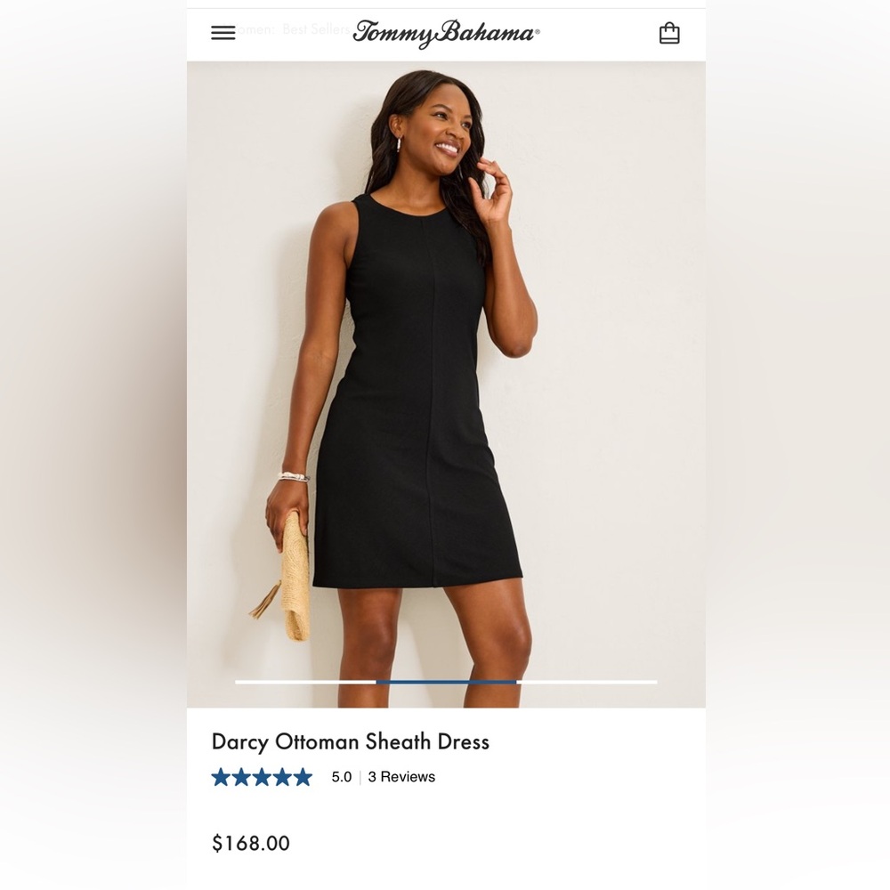 Tommy Bahama Darcy Ottoman Sheath Dress